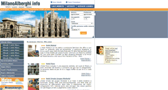 Desktop Screenshot of milanoalberghi.info